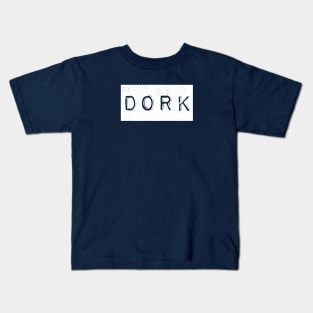 Proud Dork Label Kids T-Shirt